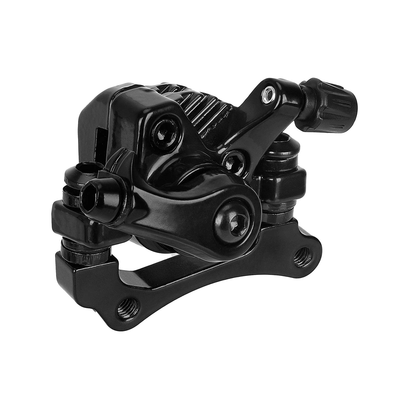 Freno de disco delantero y trasero negro para scooter Kugoo M4 (forma de abanico) - Imagen 4