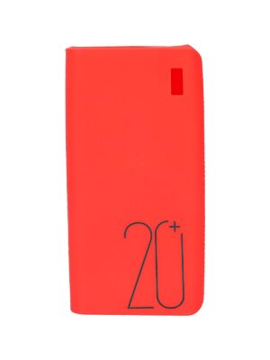 Funda protectora de silicona roja para batería externa ROMOSS Sense6