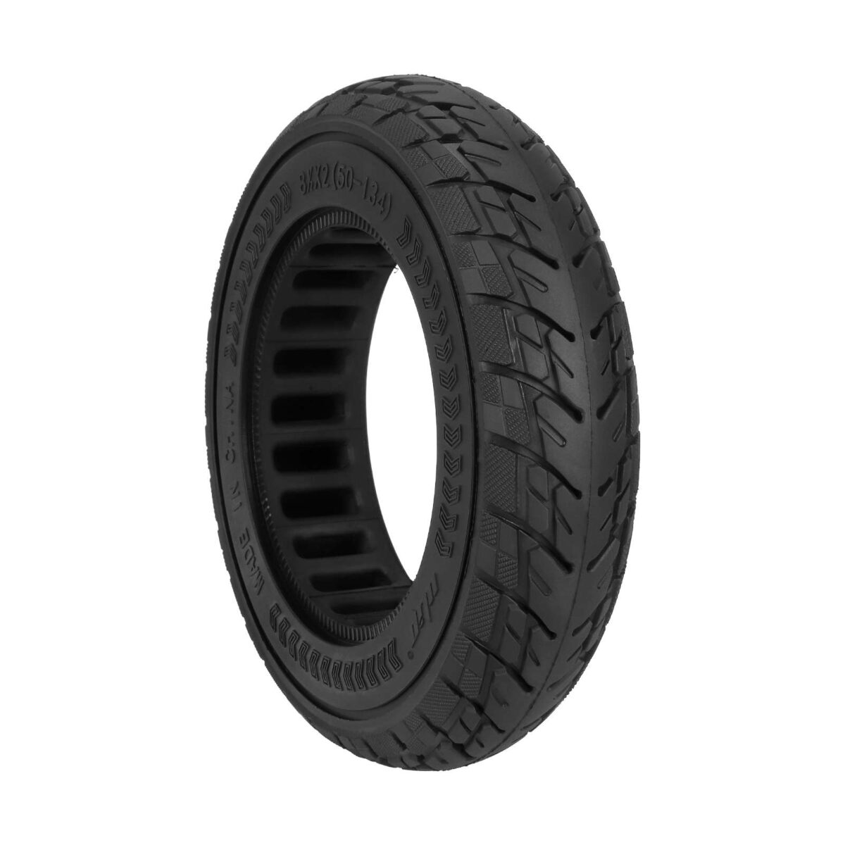 Neumático sólido todoterreno Ulip 8.5*2(50-134) negro para scooters VSETT 9 y 9+ / ZERO 9 / Inokim Light 2 - Imagen 5