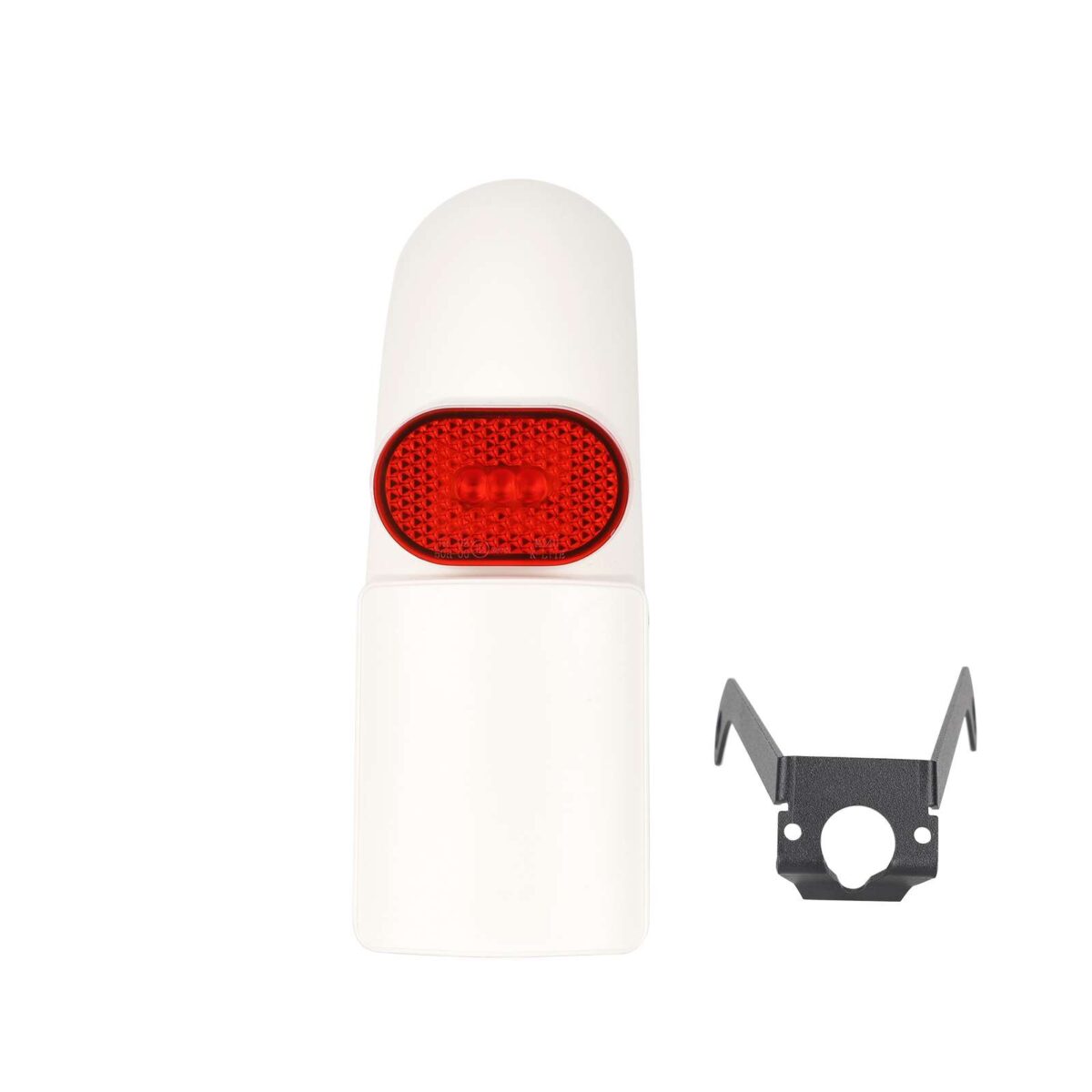 Kit de guardabarros trasero blanco con luz, soporte metálico y gancho para patinete M365 Pro/Pro2 - Imagen 5