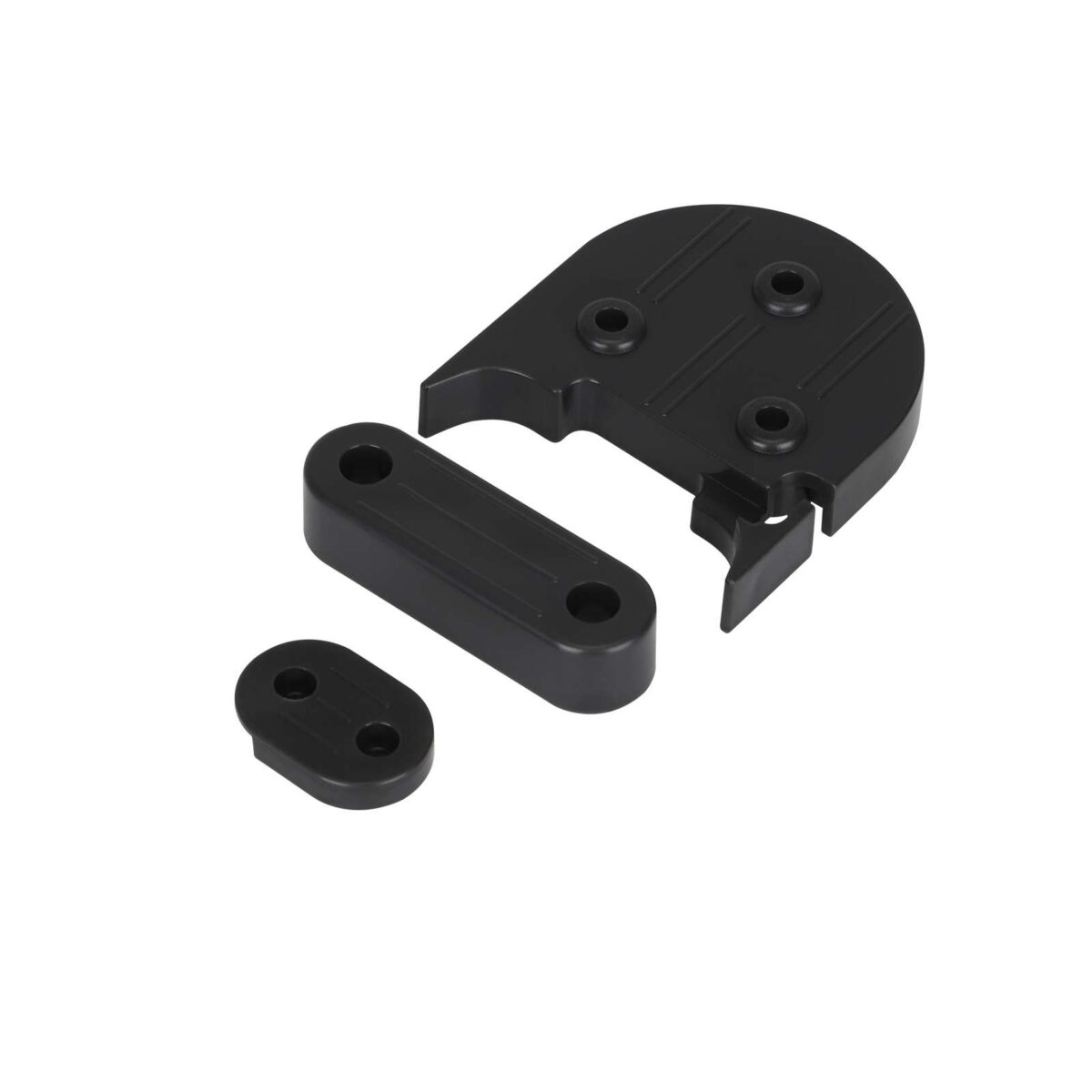 Almohadilla de refuerzo de guardabarros gris + almohadilla de soporte de pie + almohadilla de luz trasera Kit para reequipar M365 a 10 pulgadas - Imagen 6