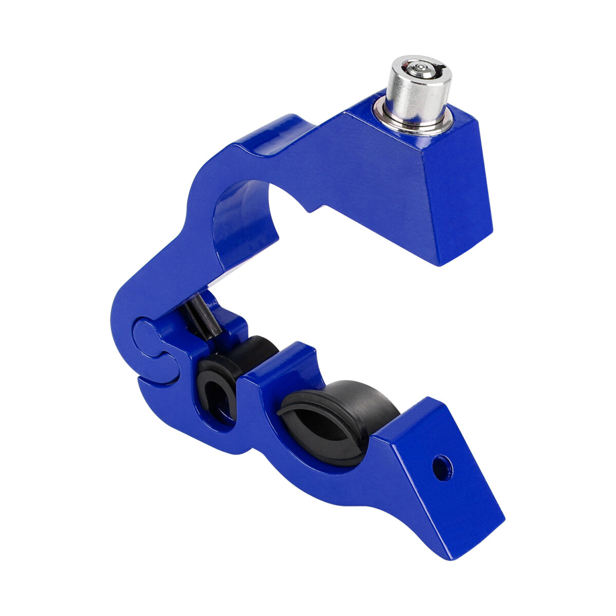 Bloqueo de freno de manillar CNC azul - Imagen 4