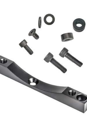 Kit adaptador de freno ZOOM Xtech HB100 negro 4 orificios y tornillo