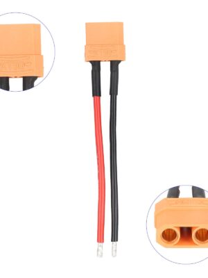 Cable de batería con conector hembra XT90