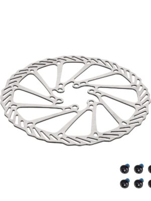 Disco de freno de 180 mm con orificios de instalación dobles y 6 tornillos