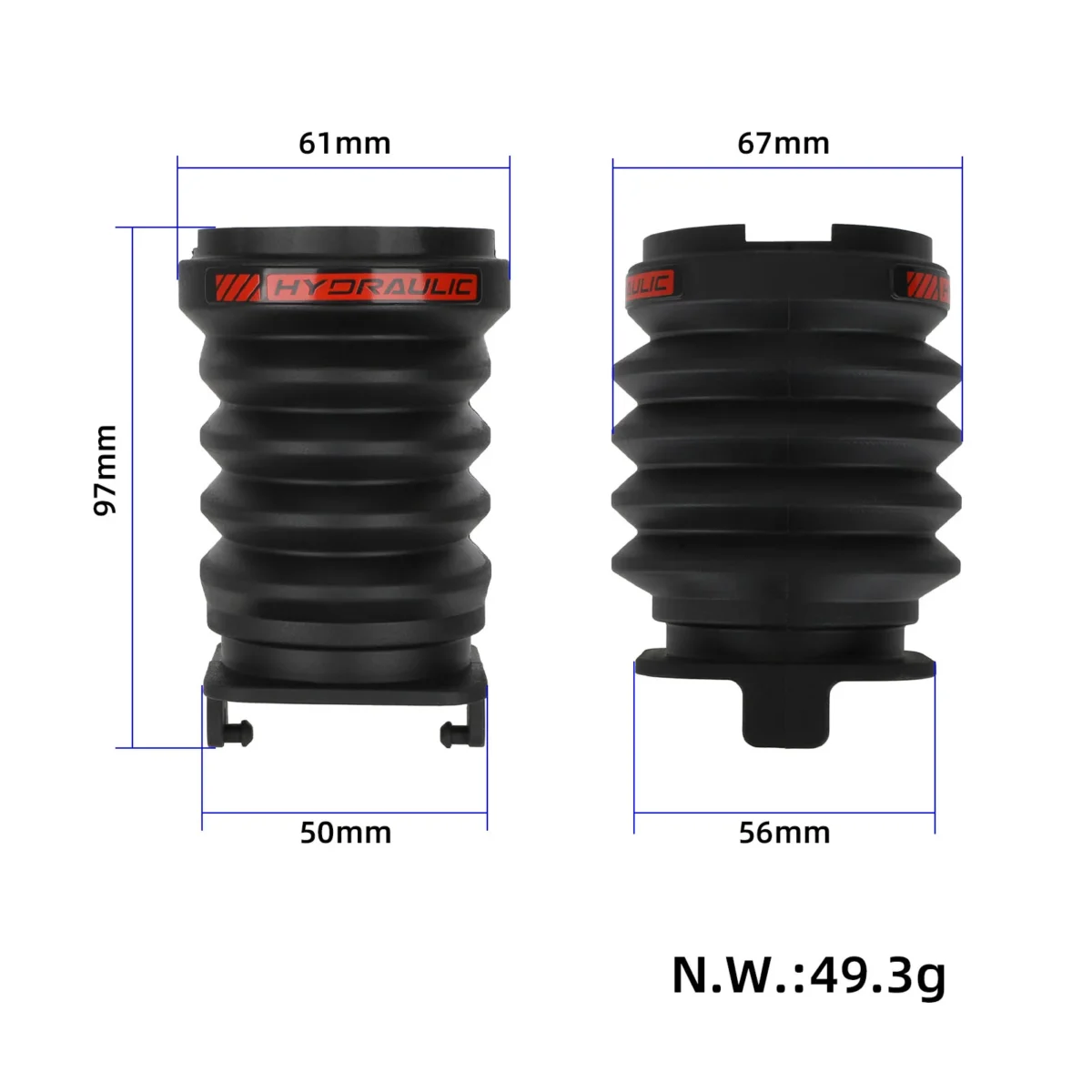 Tubo de onda original para patinete eléctrico Ninebot F3 - Imagen 2
