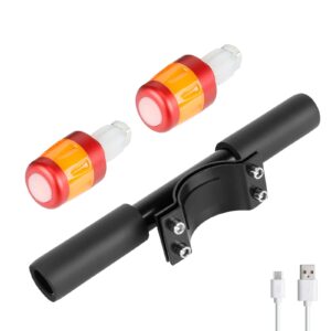 Manillar infantil Ulip con luz roja-naranja para patinetes Ninebot ES y G30 Max