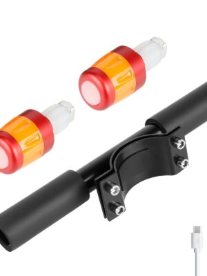 Manillar infantil Ulip con luz roja-naranja para patinetes Ninebot ES y G30 Max