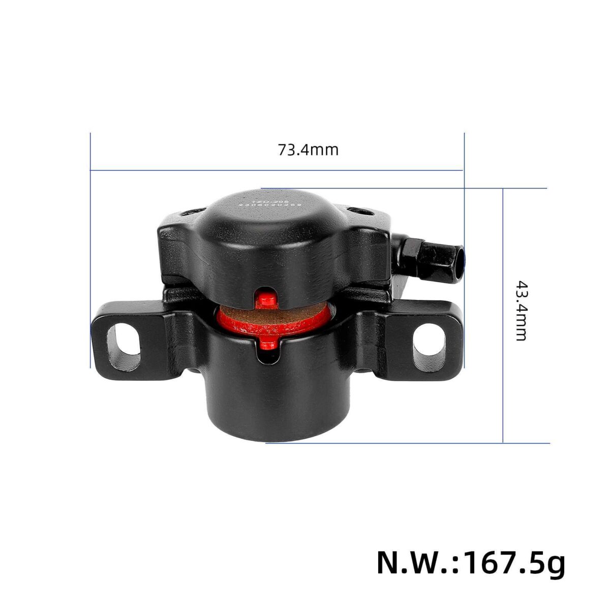 Pinza/freno negra para patinete eléctrico NIU - Imagen 2