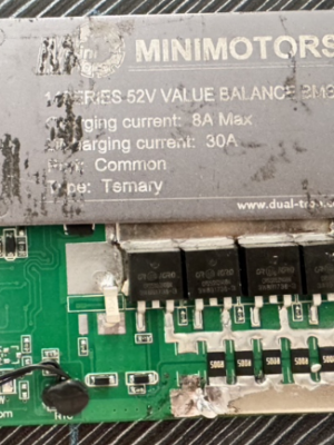 Placa BMS ternaria universal MINIMOTORS8A/3A