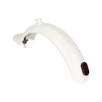 Guardabarros trasero blanco original + conjunto de luces para scooter M365 (edición internacional)