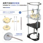 Cargador de neumáticos manual Ulip para neumáticos sólidos y sin cámara de 8 y 12 pulgadas - Imagen 5