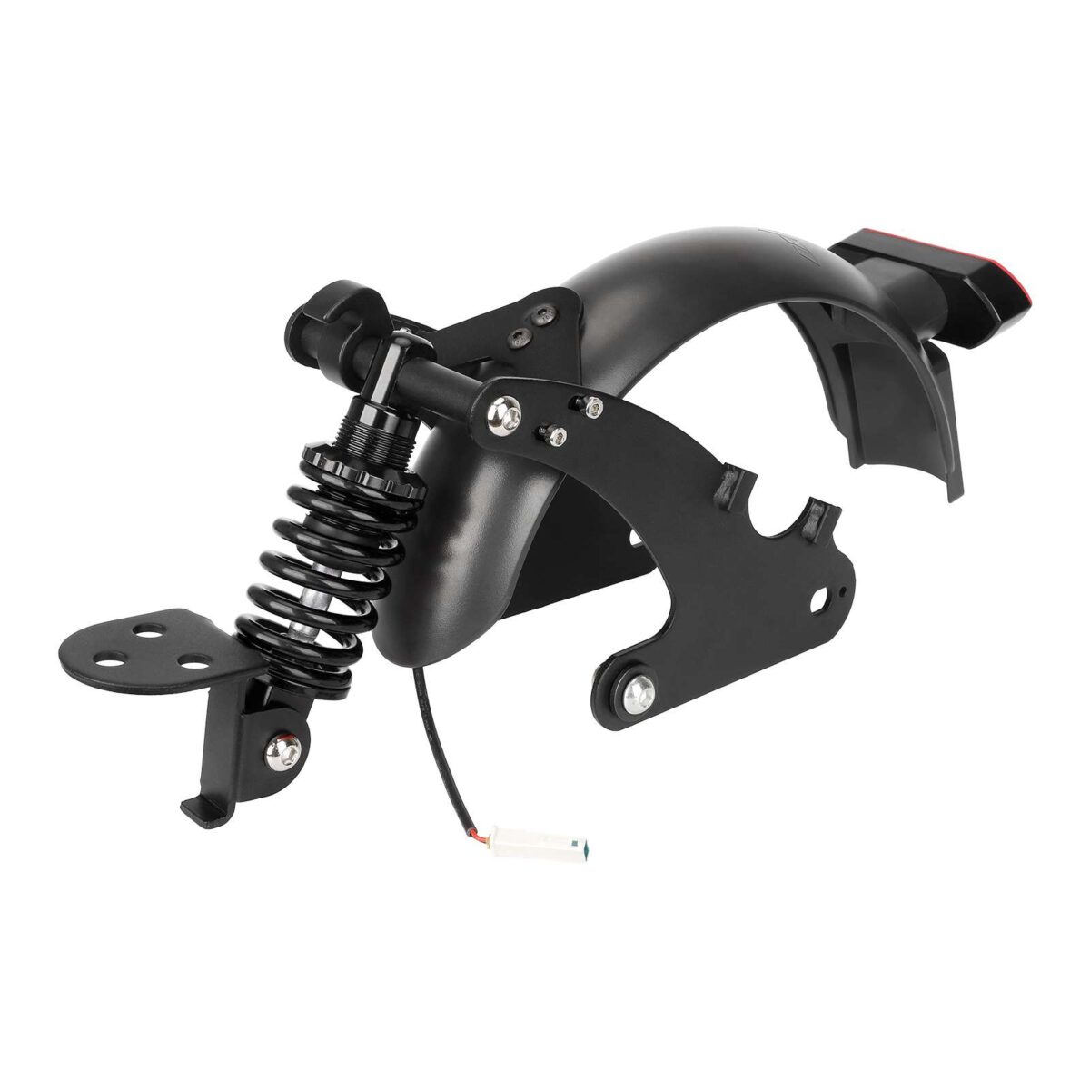 Suspensión trasera Ulip V3 negra con guardabarros de señal de giro para scooter M365 y 1S - Imagen 2