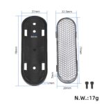 Franja de parachoques frontal para scooter Xiaomi 4Pro - Imagen 2