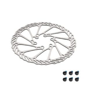 Disco de freno de 160 mm con orificios de instalación dobles y 6 tornillos