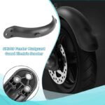 Guardabarros trasero negro con gancho y tornillos para patinete M365 - Imagen 3