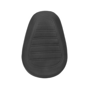 Sillín negro de gran tamaño con amortiguación