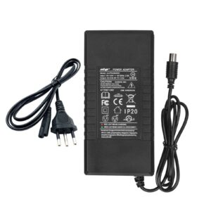Cargador Ulip 42 V ~ 54,6 V 2 A con certificación CE y FCC y cabezal MI (enchufe brasileño)