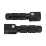 Reposapiés plegable negro - Imagen 3