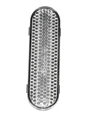 1 pieza de bloques reflectantes plateados frontales para Xiaomi 5 Plus