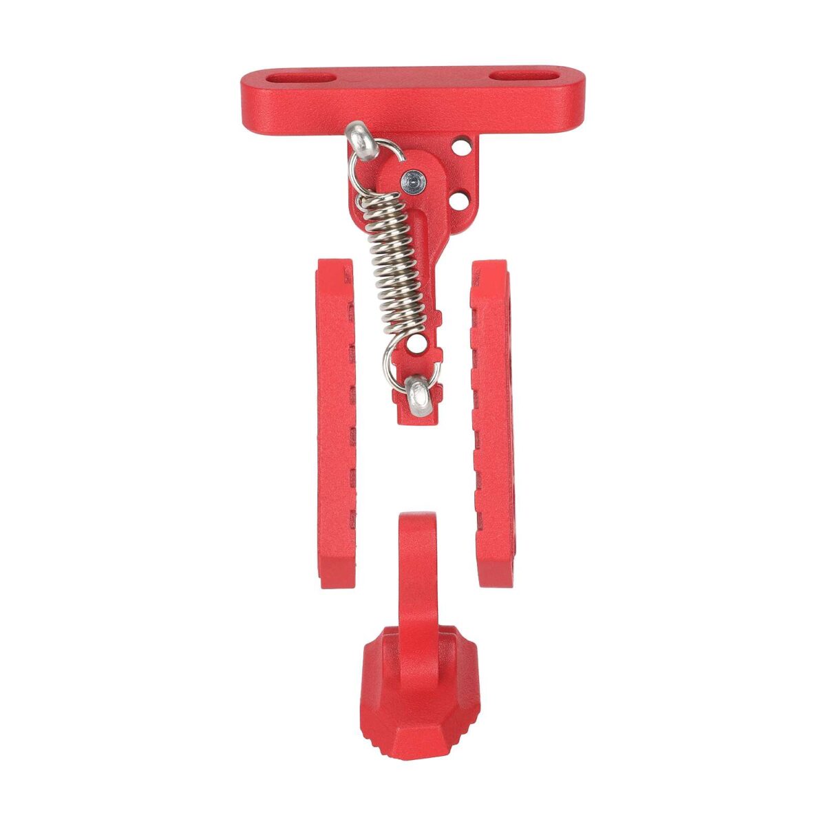 Pata de cabra ajustable roja para scooters de las series F y Xiaomi 4 - Imagen 4
