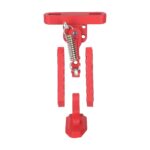 Pata de cabra ajustable roja para scooters de las series F y Xiaomi 4 - Imagen 4