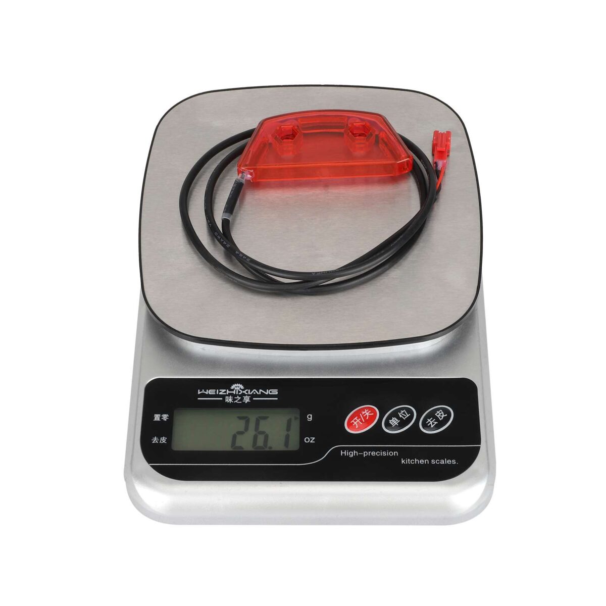 Cubierta de plástico para luz trasera Kukirin G2 Max con cable - Imagen 6