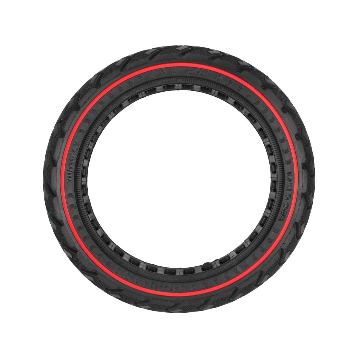 Neumático todoterreno sólido Ulip 70/60-7.5 con forma de diamante y círculo rojo - Imagen 3