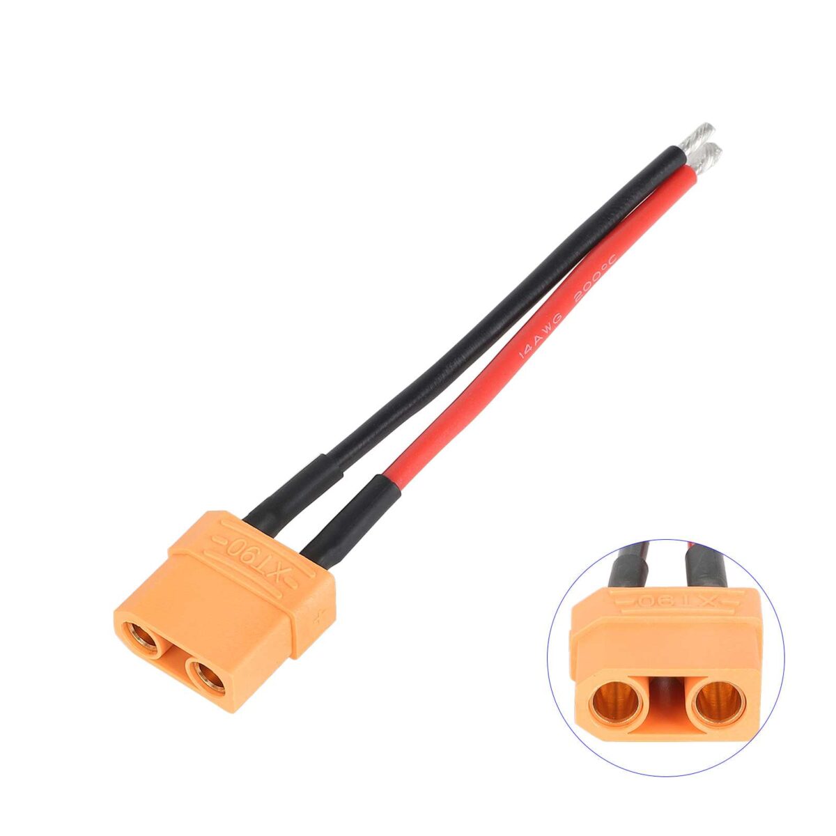 Cable de batería con conector hembra XT90 - Imagen 5