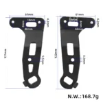 Soporte de guardabarros trasero izquierdo+derecho para Kukirin G2 Master - Imagen 2