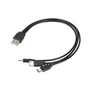 Cable de datos USB a TIPO C de uno a tres