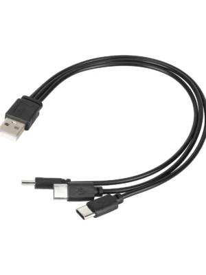 Cable de datos USB a TIPO C de uno a tres