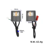 1 juego de luces de giro originales para patinete Xiaomi 4 Lite (2.ª generación)/Xiaomi 5 Plus - Imagen 6