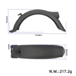 Guardabarros trasero con gancho para Xiaomi 5 Plus - Imagen 2