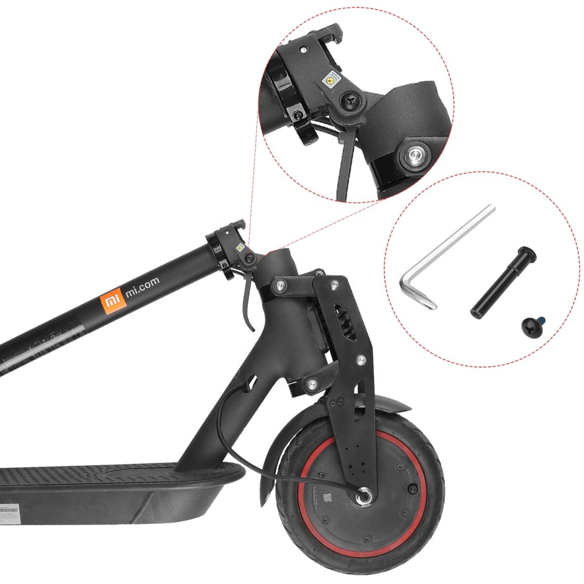 Perno plegable en Y para Xiaomi M365 y Pro/Pro 2 - Imagen 4