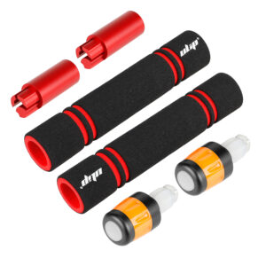 Juego de extensores de agarre Ulip con carga USB y luz para scooters Xiaomi y ES (RBO)