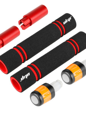 Juego de extensores de agarre Ulip con carga USB y luz para scooters Xiaomi y ES (RBO)