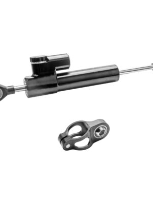 Amortiguador estabilizador de dirección negro