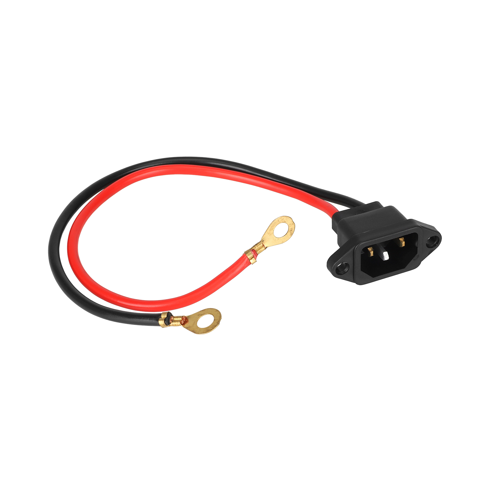 Cable de cobre puro de 2,5 metros cuadrados y 30 cm con conector macho - Imagen 4