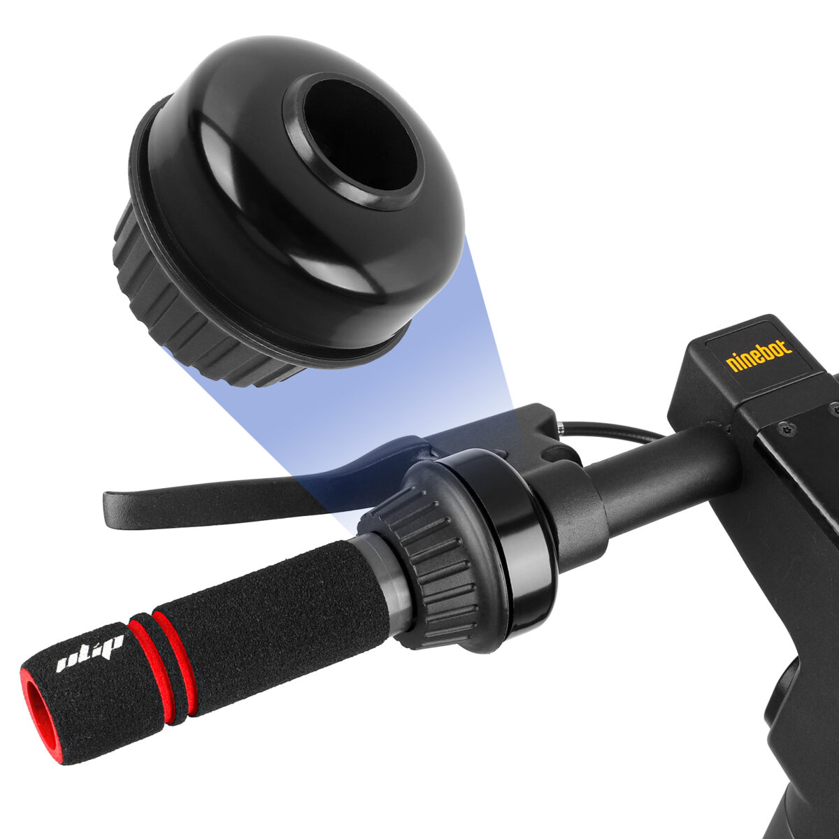 Timbre negro para scooters Max G30 - Imagen 2
