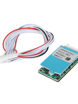 Placa de protección BMS ternaria de 10 cadenas, 36 V, 15 A, 4 MOS, mismo puerto