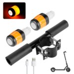 Manillar infantil Ulip con luz Ulip negra y naranja para patinetes de la serie F de Xiaomi/Ninebot
