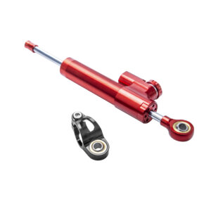 Amortiguador estabilizador de dirección rojo