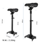 Asiento negro para scooters Segway Max serie G30 con sillín pequeño - Imagen 2