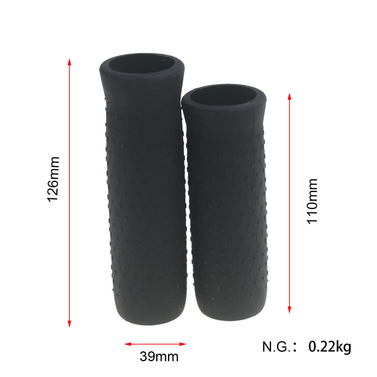 Puños grises para G30 Max - Imagen 5