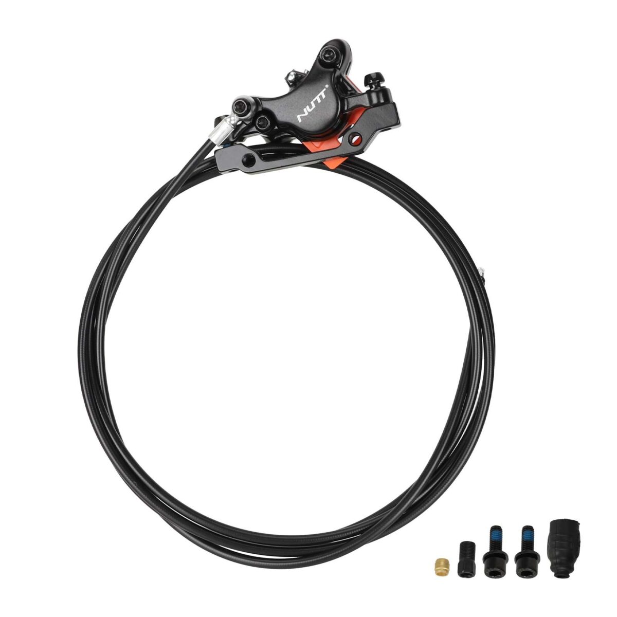 Maneta de freno izquierda NUTT con cable de freno de 180cm y freno de disco hidráulico izquierdo con cable de 220cm - Imagen 6