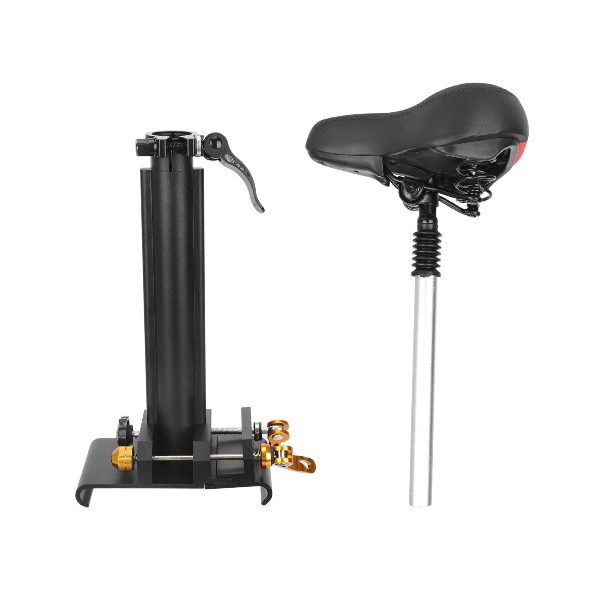 Asiento de aluminio negro para patinetes Xiaomi - Imagen 5