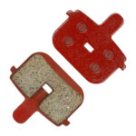 Pastilla de freno de disco hueca rectangular roja para scooter Kugoo G-booster - Imagen 3