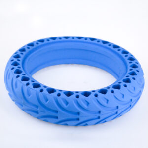 Neumático sólido de caucho de 8 1/2 x 2 (azul)