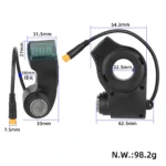 Cerradura de puerta eléctrica con cabezal macho impermeable - Imagen 2